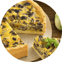 Quiche Champiñones