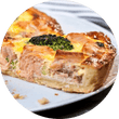 Quiche Salmón ahumado