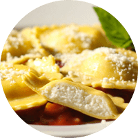 Raviolis 4 quesos
